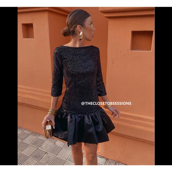 ZARA BLOGGER FAVE!!! Short Dress with Voluminous Skirt NWT - Picture 7 of 16